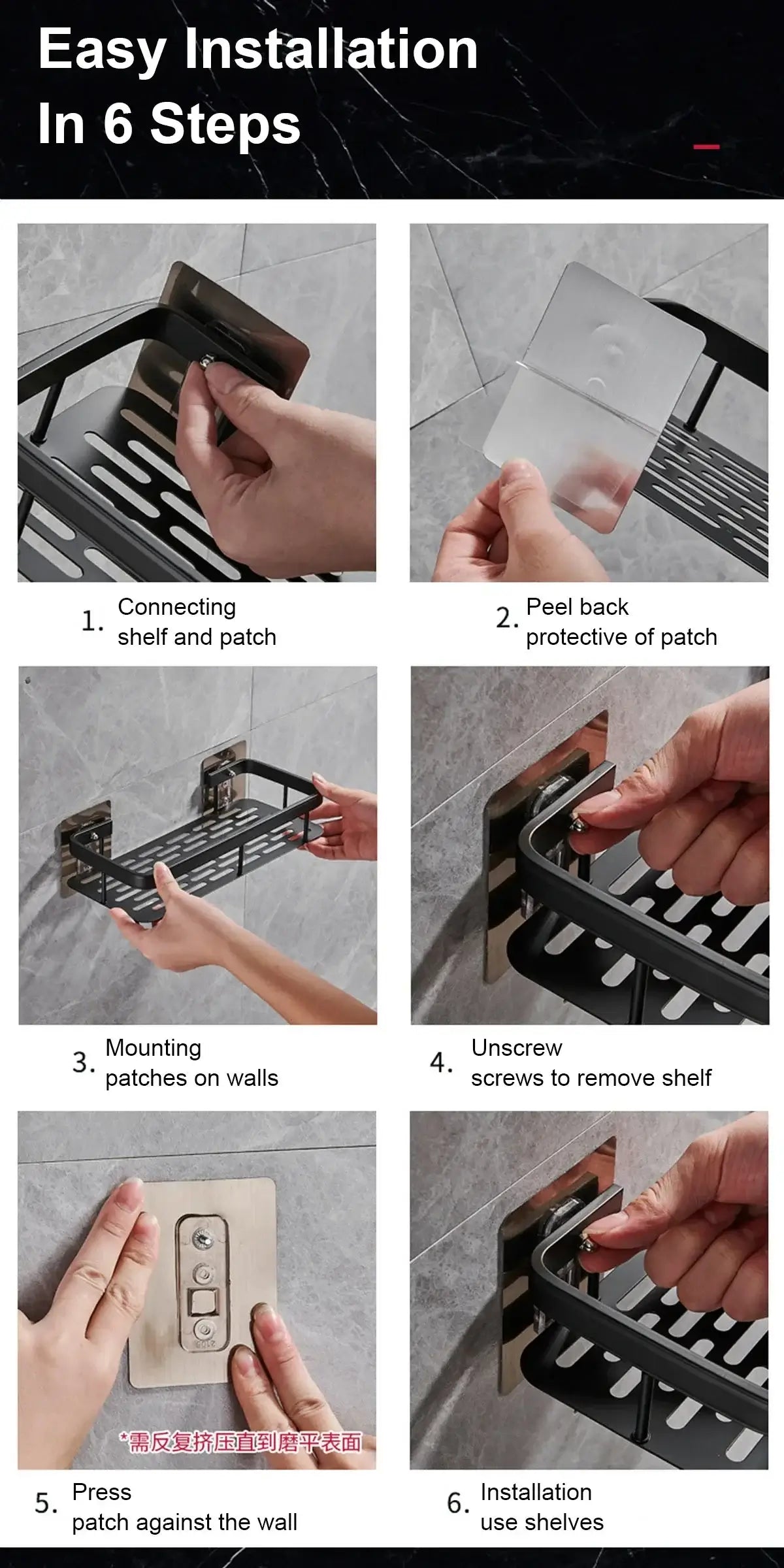 easy installtion method and steps