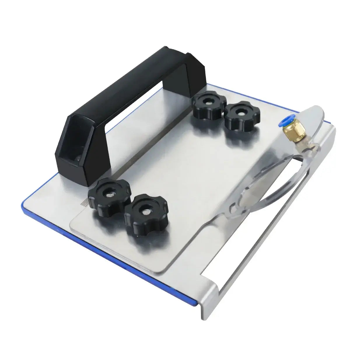 Tile stand for 45 angle miter plate