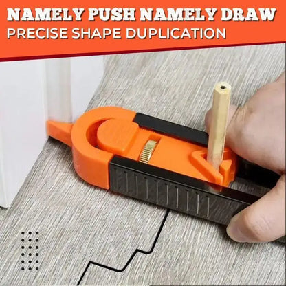 Precise Corner Measuring Tool is designed to help you easily replicate any shape, making it perfect for woodworking, tiling, flooring, and DIY projects.