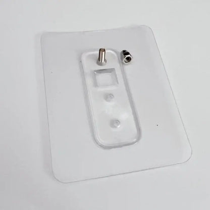Space-saving bathroom shelf – self-adhesive, stainless steel, rust-resistant